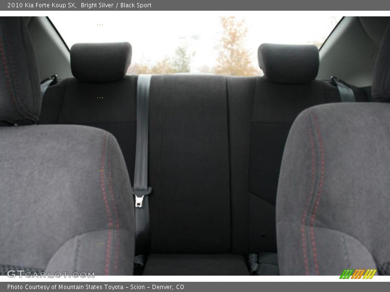 Bright Silver / Black Sport 2010 Kia Forte Koup SX