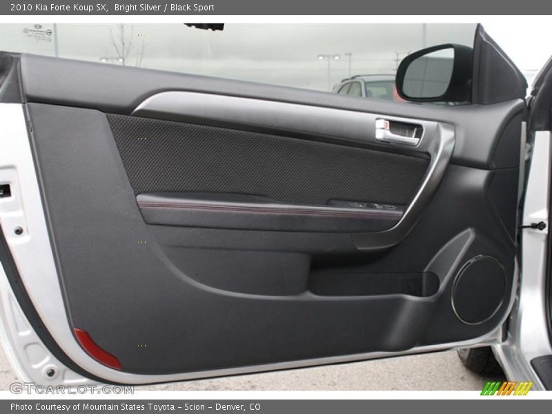 Door Panel of 2010 Forte Koup SX