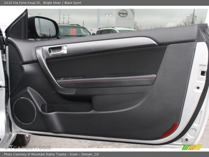 Door Panel of 2010 Forte Koup SX
