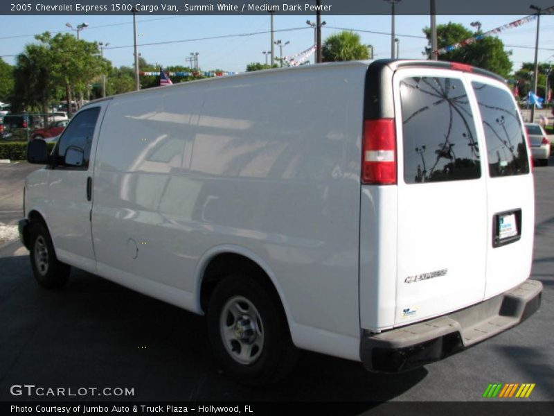 Summit White / Medium Dark Pewter 2005 Chevrolet Express 1500 Cargo Van