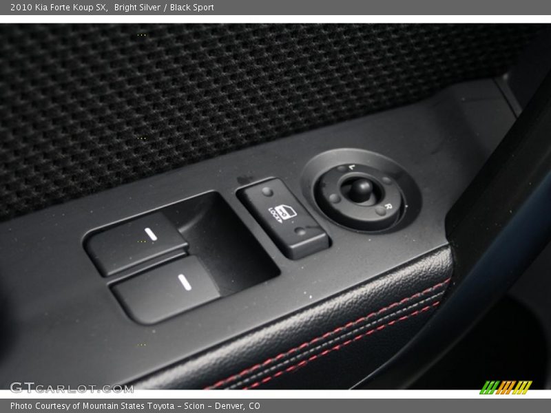 Bright Silver / Black Sport 2010 Kia Forte Koup SX