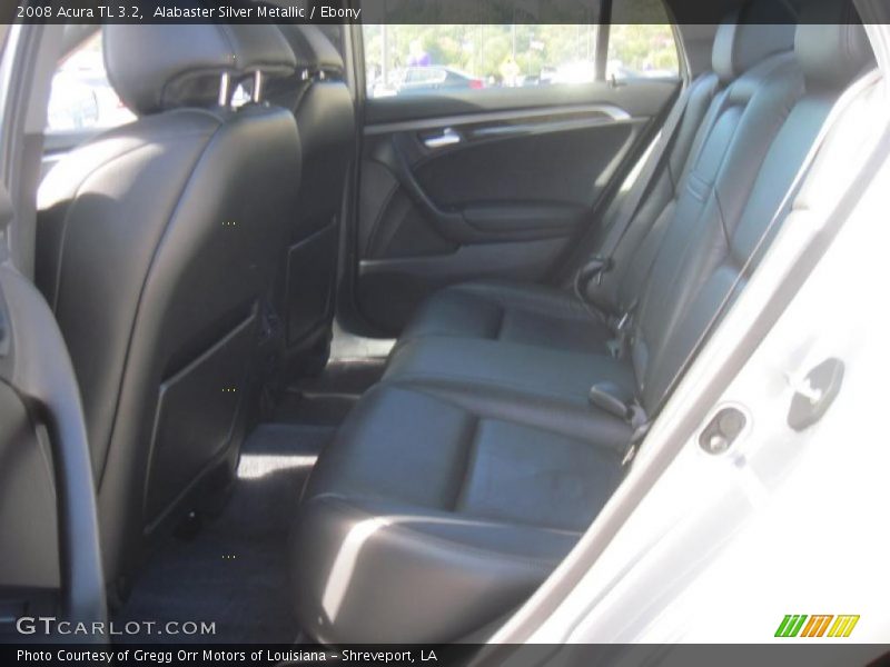Alabaster Silver Metallic / Ebony 2008 Acura TL 3.2