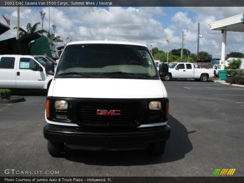 Summit White / Neutral 2001 GMC Savana Van 3500 Cargo