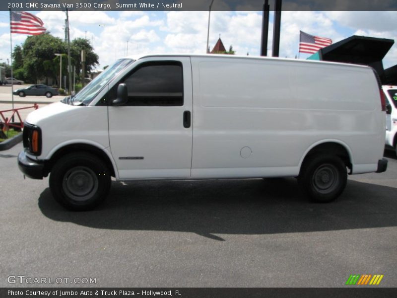 Summit White / Neutral 2001 GMC Savana Van 3500 Cargo