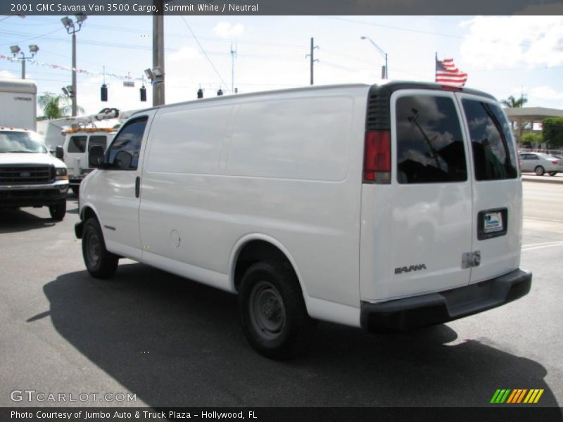 Summit White / Neutral 2001 GMC Savana Van 3500 Cargo