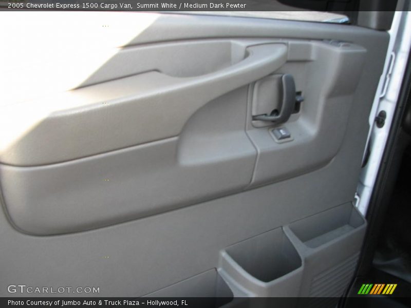 Summit White / Medium Dark Pewter 2005 Chevrolet Express 1500 Cargo Van