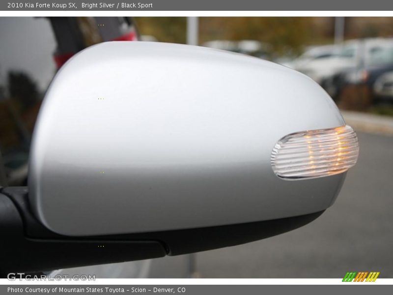 Bright Silver / Black Sport 2010 Kia Forte Koup SX