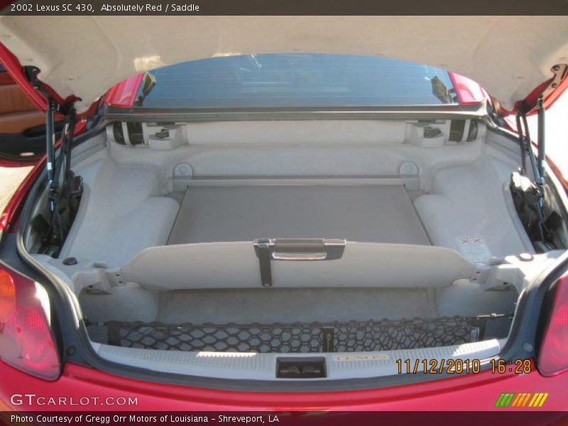  2002 SC 430 Trunk