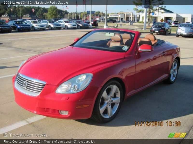  2002 SC 430 Absolutely Red