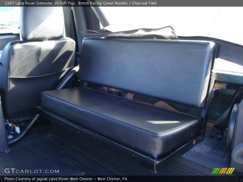 British Racing Green Metallic / Charcoal Twill 1997 Land Rover Defender 90 Soft Top