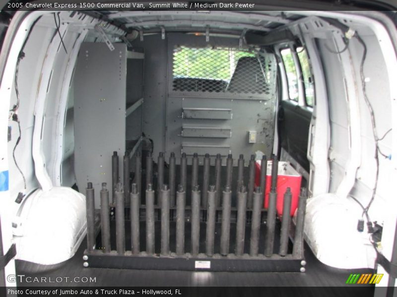 Summit White / Medium Dark Pewter 2005 Chevrolet Express 1500 Commercial Van