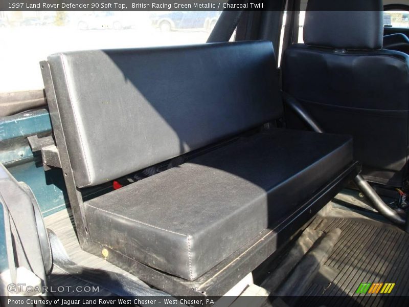 British Racing Green Metallic / Charcoal Twill 1997 Land Rover Defender 90 Soft Top