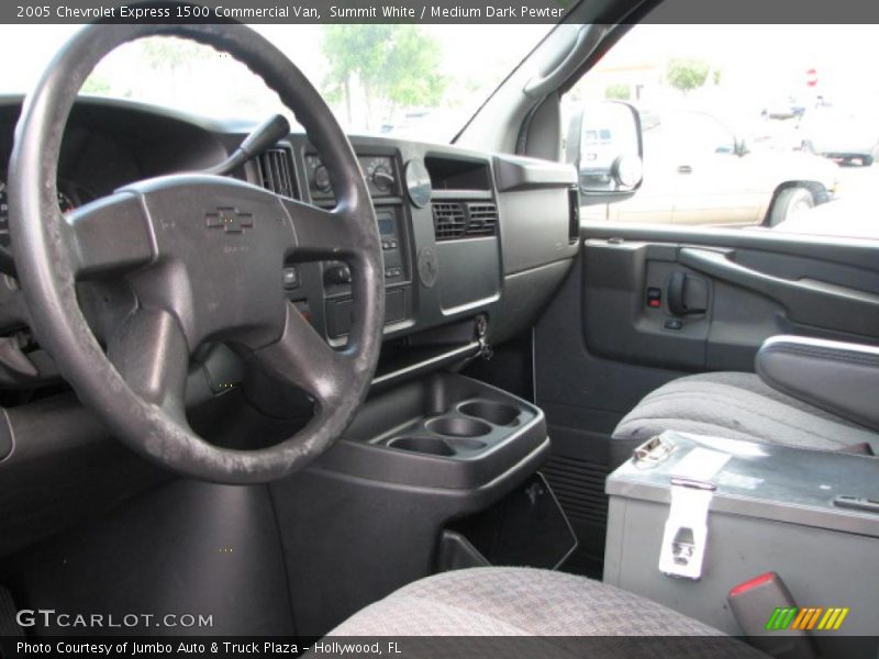 Medium Dark Pewter Interior - 2005 Express 1500 Commercial Van 