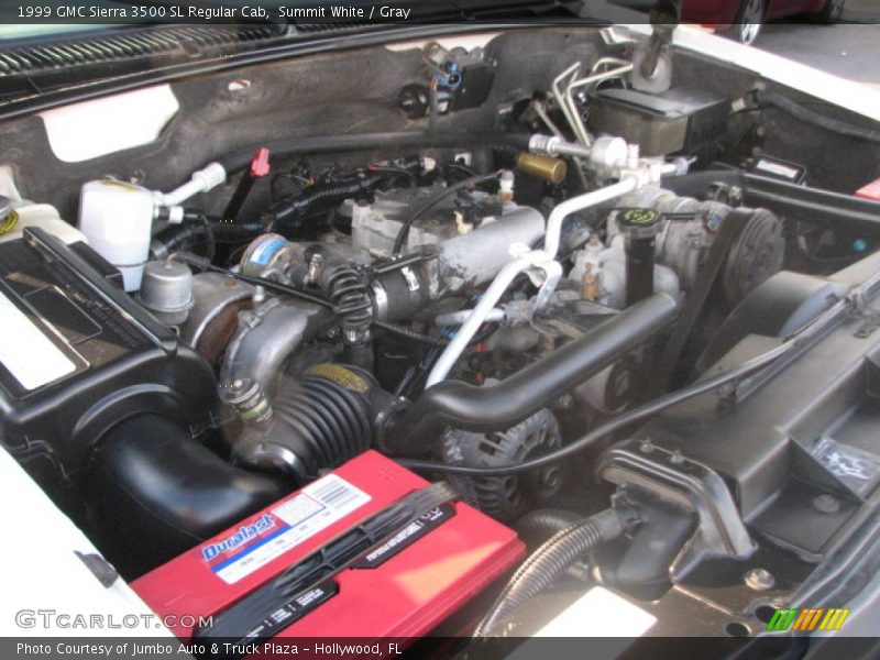  1999 Sierra 3500 SL Regular Cab Engine - 6.5 Liter OHV 16-Valve Turbo-Diesel V8