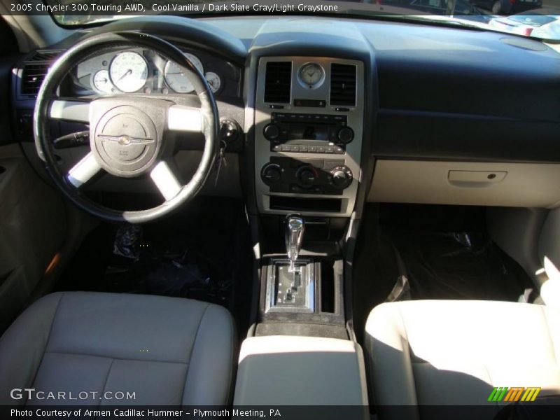 Cool Vanilla / Dark Slate Gray/Light Graystone 2005 Chrysler 300 Touring AWD
