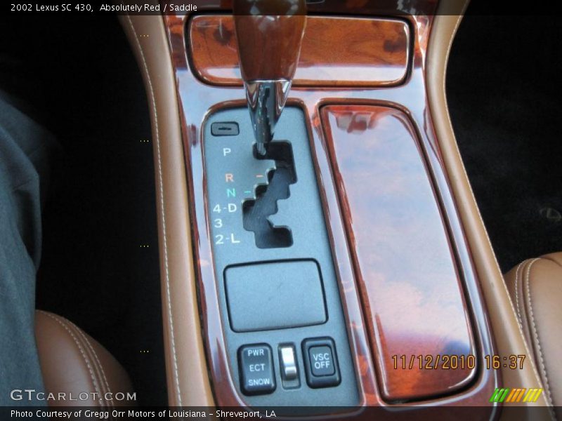  2002 SC 430 5 Speed Automatic Shifter