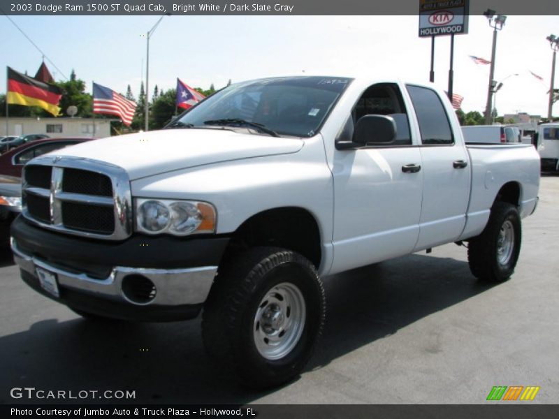 Front 3/4 View of 2003 Ram 1500 ST Quad Cab
