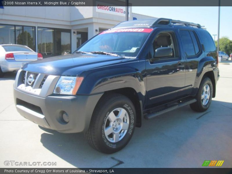 Midnight Blue / Graphite 2008 Nissan Xterra X