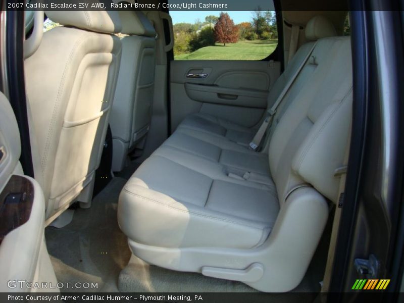 Radiant Bronze / Cocoa/Light Cashmere 2007 Cadillac Escalade ESV AWD