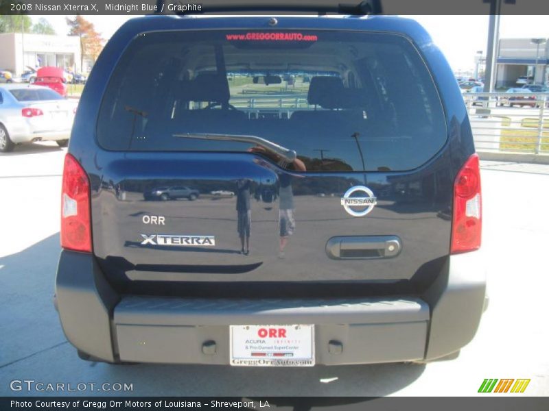 Midnight Blue / Graphite 2008 Nissan Xterra X