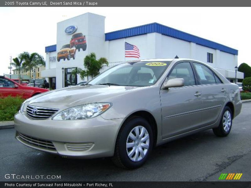 Desert Sand Mica / Taupe 2005 Toyota Camry LE
