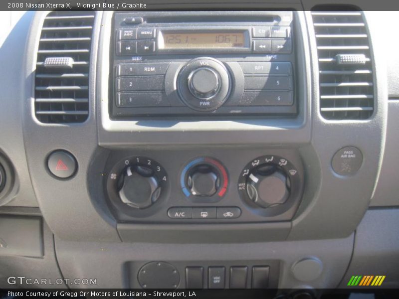 Midnight Blue / Graphite 2008 Nissan Xterra X