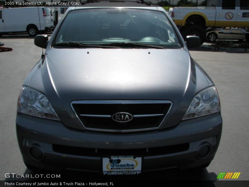 Alpine Gray / Gray 2005 Kia Sorento LX