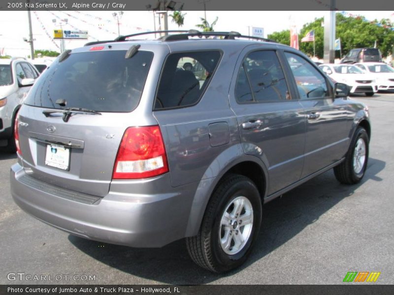 Alpine Gray / Gray 2005 Kia Sorento LX