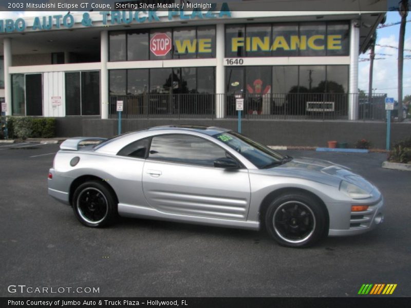 Sterling Silver Metallic / Midnight 2003 Mitsubishi Eclipse GT Coupe