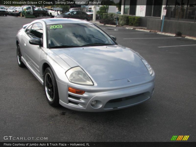Sterling Silver Metallic / Midnight 2003 Mitsubishi Eclipse GT Coupe