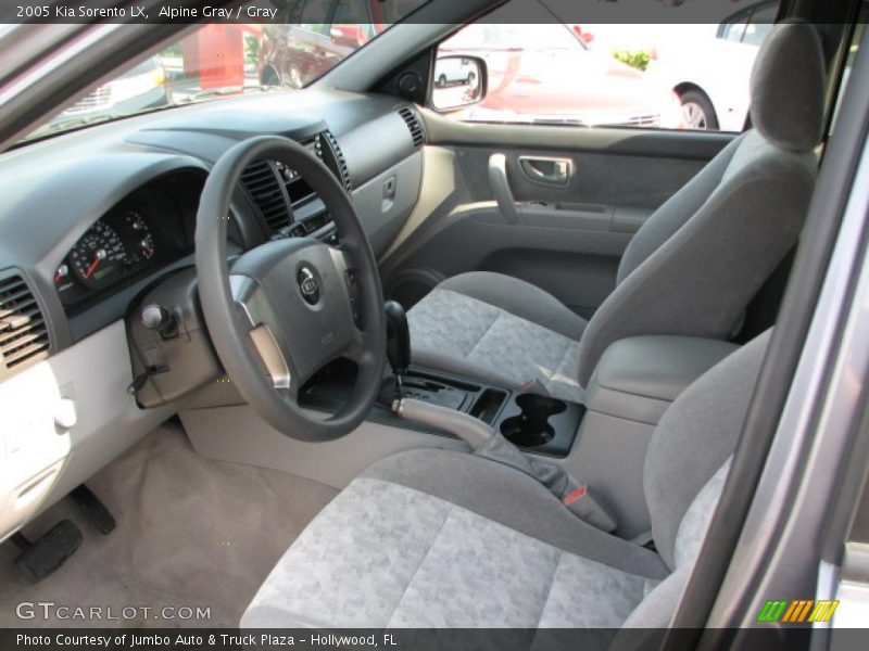 Alpine Gray / Gray 2005 Kia Sorento LX