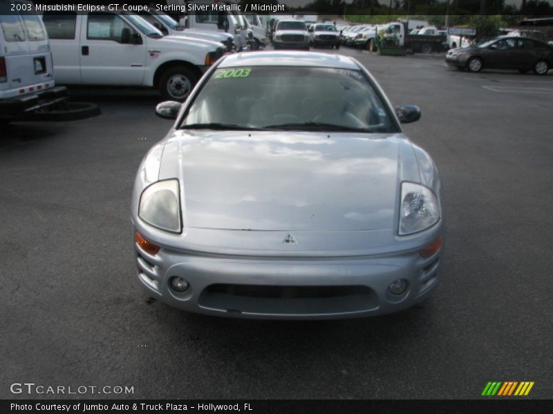 Sterling Silver Metallic / Midnight 2003 Mitsubishi Eclipse GT Coupe