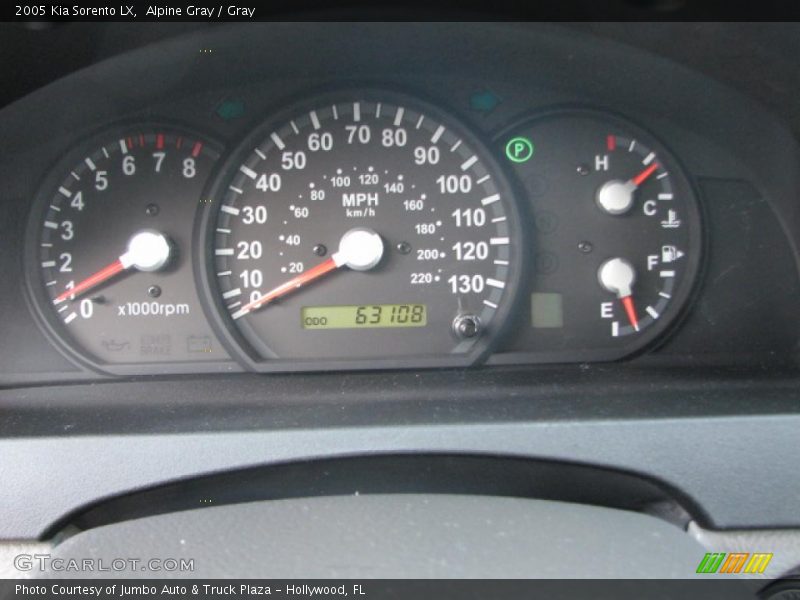 Alpine Gray / Gray 2005 Kia Sorento LX