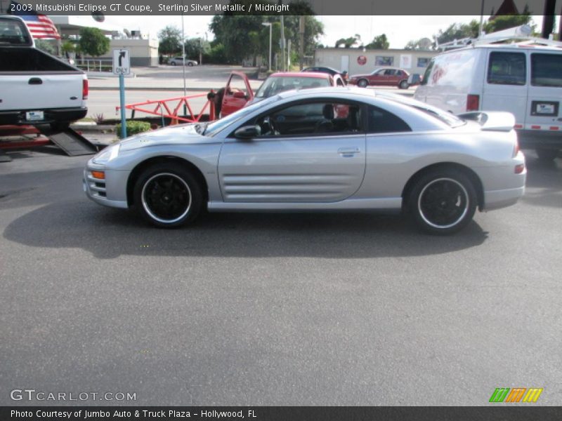 Sterling Silver Metallic / Midnight 2003 Mitsubishi Eclipse GT Coupe