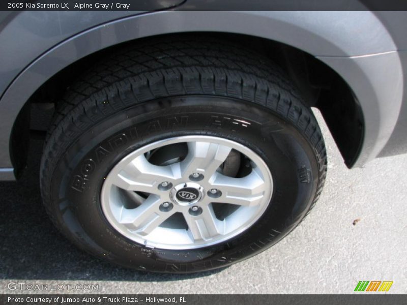 Alpine Gray / Gray 2005 Kia Sorento LX