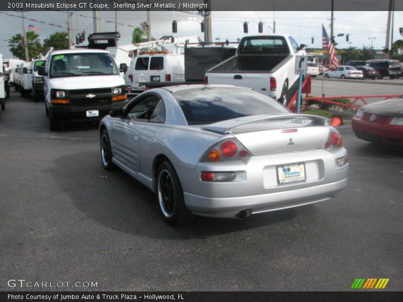 Sterling Silver Metallic / Midnight 2003 Mitsubishi Eclipse GT Coupe