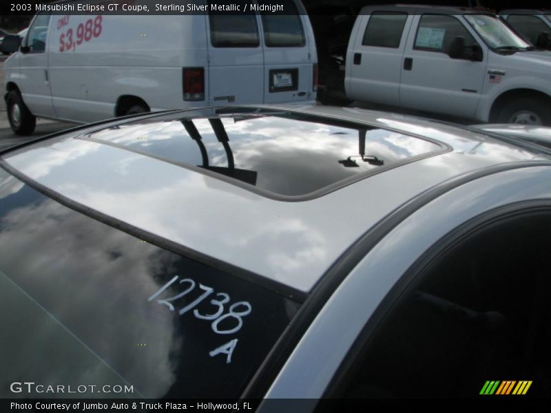 Sterling Silver Metallic / Midnight 2003 Mitsubishi Eclipse GT Coupe
