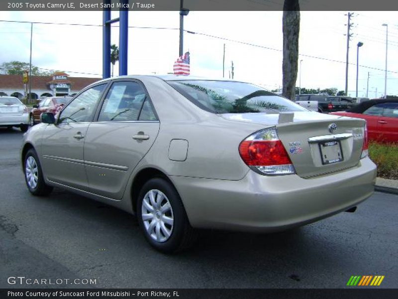 Desert Sand Mica / Taupe 2005 Toyota Camry LE