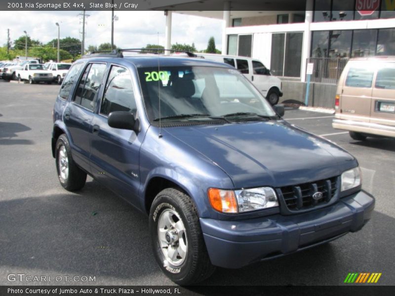 Slate Blue / Gray 2001 Kia Sportage EX 4x4