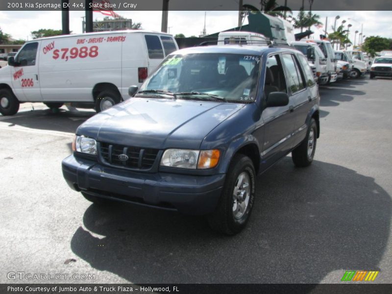 Slate Blue / Gray 2001 Kia Sportage EX 4x4