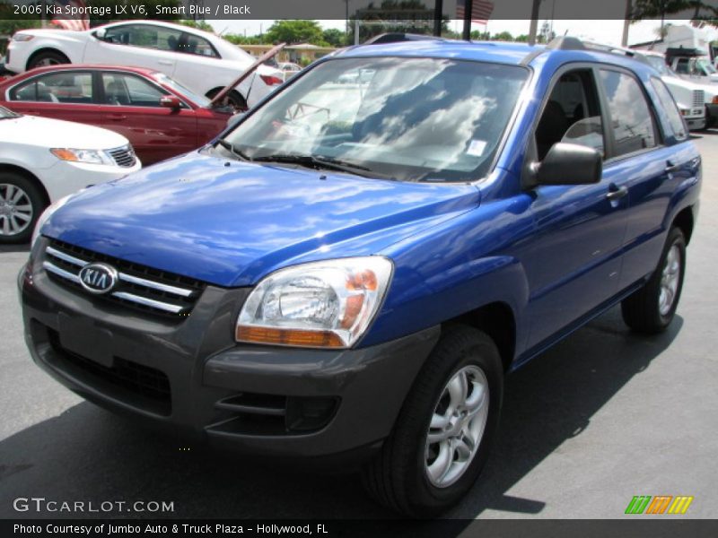 Smart Blue / Black 2006 Kia Sportage LX V6