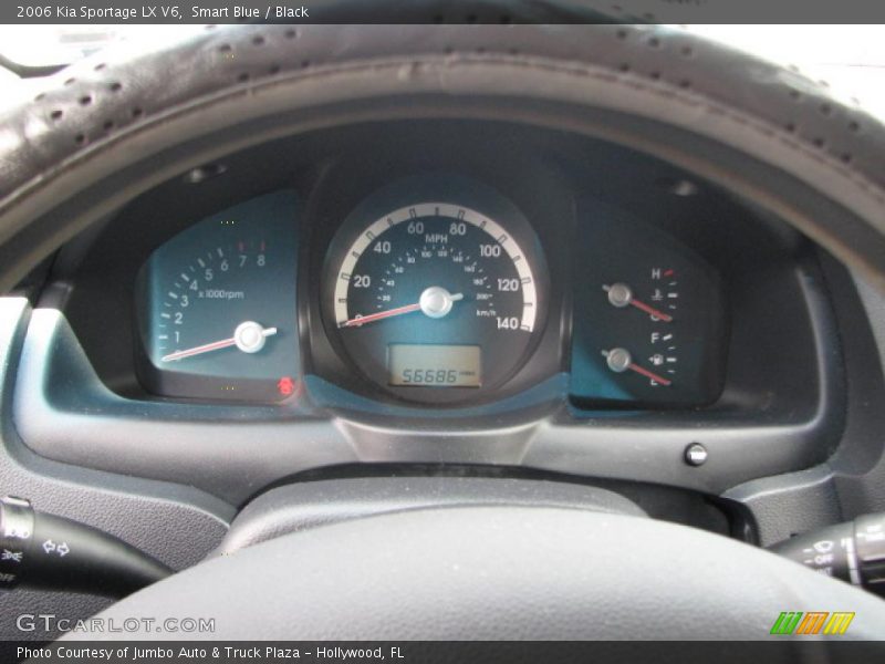 Smart Blue / Black 2006 Kia Sportage LX V6