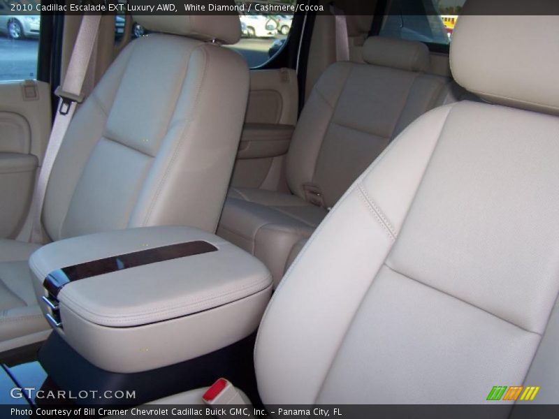 White Diamond / Cashmere/Cocoa 2010 Cadillac Escalade EXT Luxury AWD