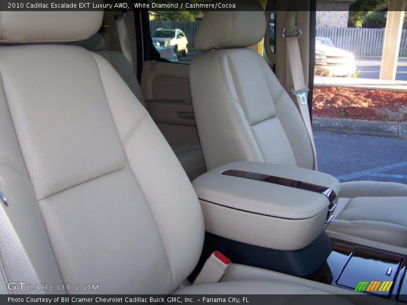 White Diamond / Cashmere/Cocoa 2010 Cadillac Escalade EXT Luxury AWD