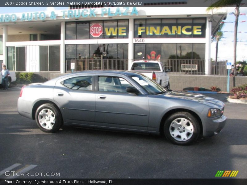 Silver Steel Metallic / Dark Slate Gray/Light Slate Gray 2007 Dodge Charger