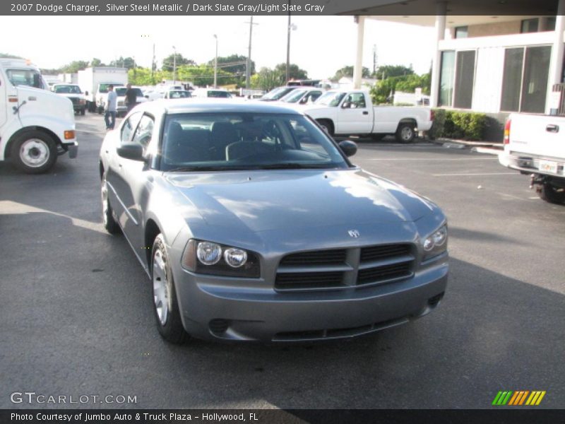 Silver Steel Metallic / Dark Slate Gray/Light Slate Gray 2007 Dodge Charger