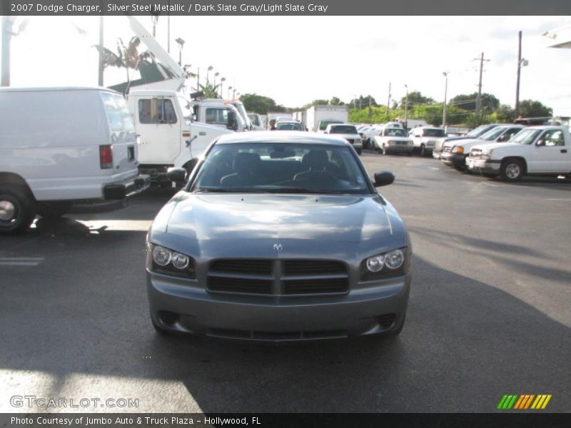 Silver Steel Metallic / Dark Slate Gray/Light Slate Gray 2007 Dodge Charger