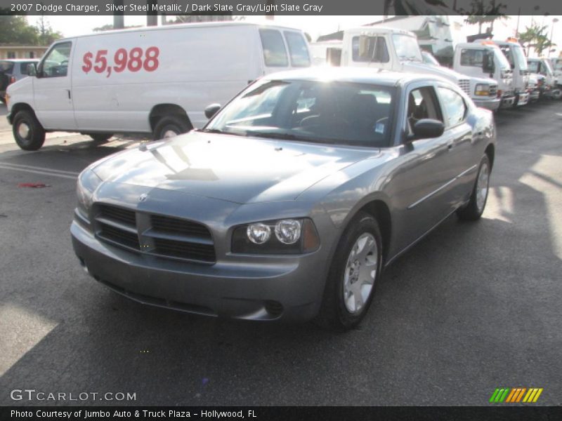 Silver Steel Metallic / Dark Slate Gray/Light Slate Gray 2007 Dodge Charger