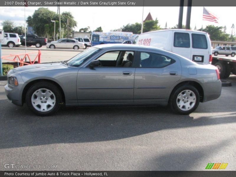 Silver Steel Metallic / Dark Slate Gray/Light Slate Gray 2007 Dodge Charger