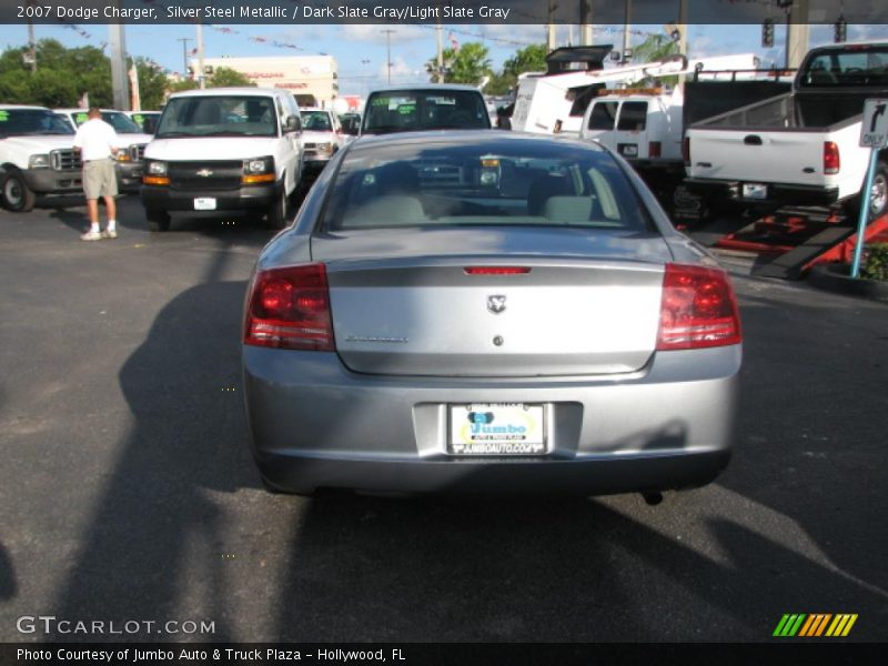 Silver Steel Metallic / Dark Slate Gray/Light Slate Gray 2007 Dodge Charger